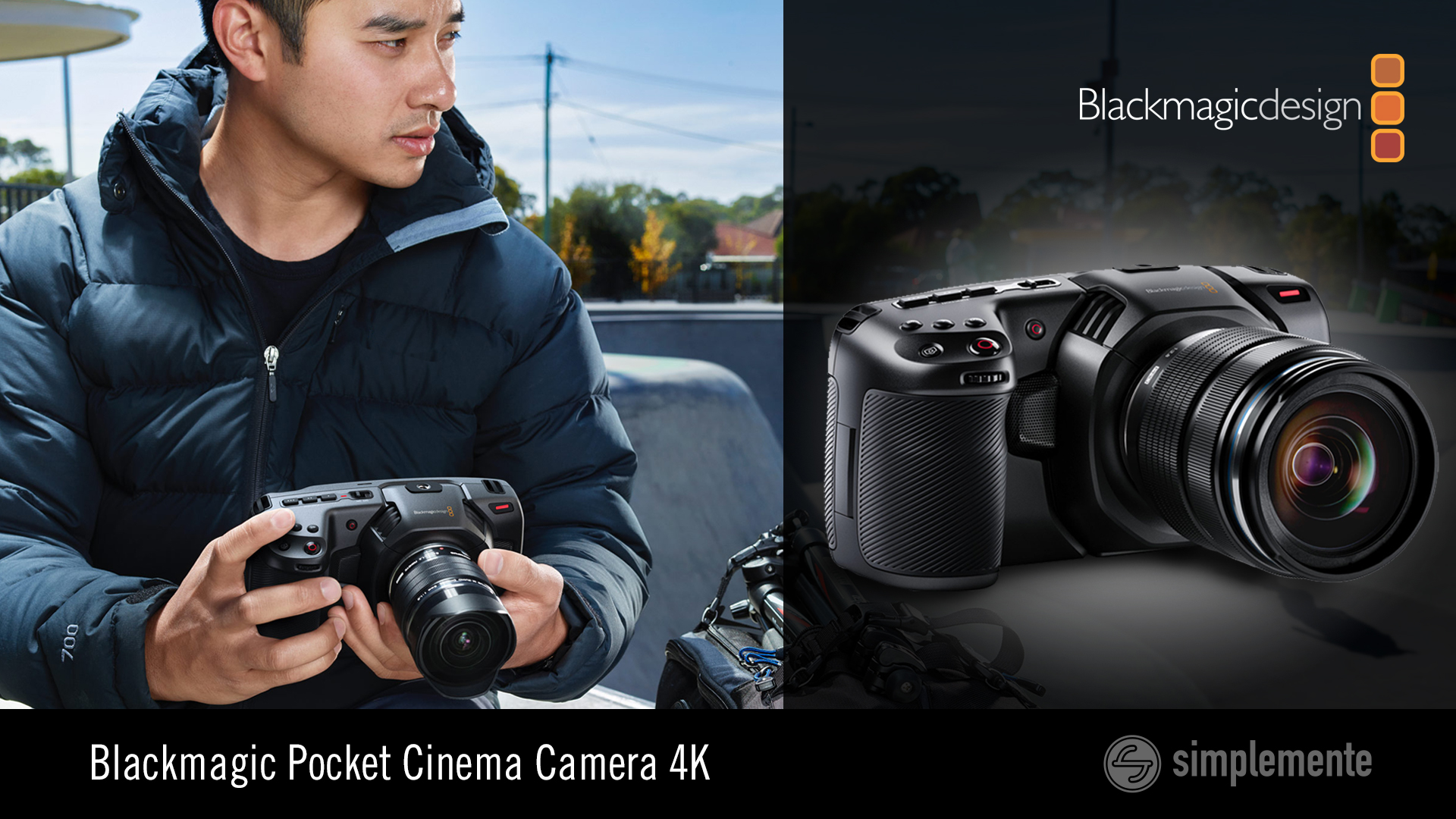 Pocket Cinema 4K: Portátil, económica y profesional.